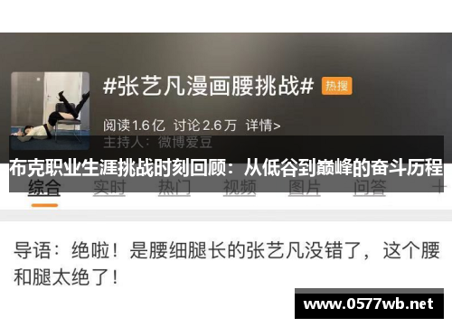 布克职业生涯挑战时刻回顾:从低谷到巅峰的奋斗历程 布克职业生涯挑战时刻回顾:从低谷到巅峰的奋斗历程